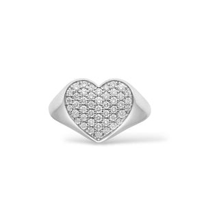 Chevalière Heart