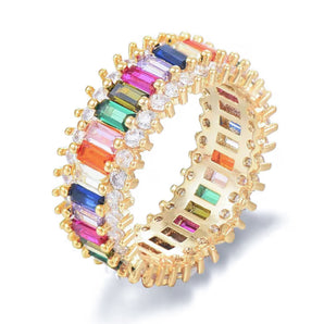 Rainbow Fléchie Ring