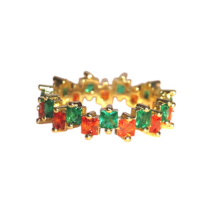 Orange & Green Cocktail